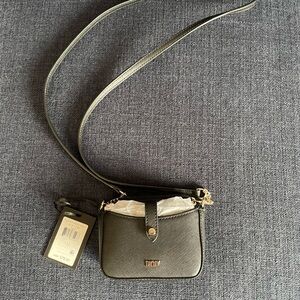 DKNY Black Micro Mini Thomasy One Size NWT